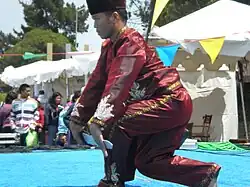 Kuntaw utilized in dance