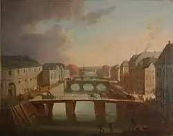 Frederiksholm Canal in Copenhagen (1794)