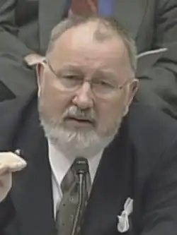 Economist and 1996 vice presidential nominee Pat Choate from Oklahoma[33]