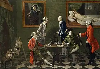 The Cognoscenti: including Captain Walcot, Mr Apthorpe and Thomas Patch (1757–59)