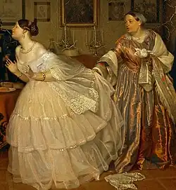 Merchant's daughter and a merchantess