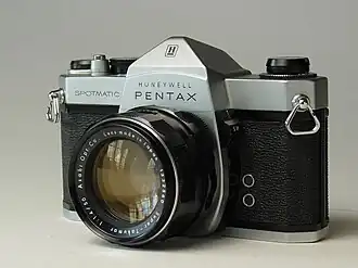 Spotmatic SP side view