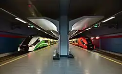 SKM and Masovian Railways trains