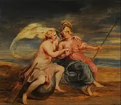 Flemish Baroque, Allegory of Fortune and Virtue, Rubens, 17th century