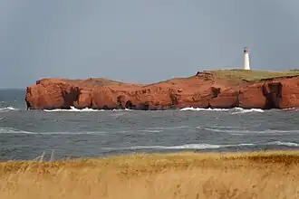 Borgot lighthouse in L'Étang-du-Nord