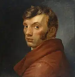 Self-Portrait (1809–10), 48 x 47&nbsp;cm.