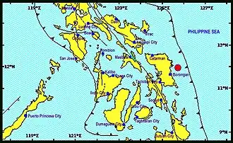 Tectonic Map of Central Philippines including the Philippine Fault System