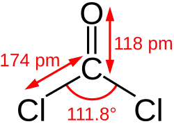 Full structural formula with dimensions