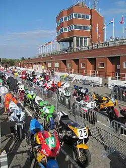 Pit-Lane, TT Grandstand 19 August 2013
