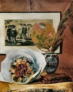 Pierre-Auguste Renoir, Nature morte au bouquet (1871), 73.7 × 59.1&nbsp;cm