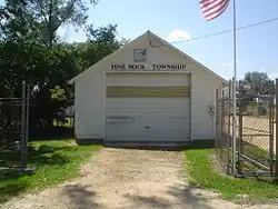 Pine Rock Township building located in Chana.