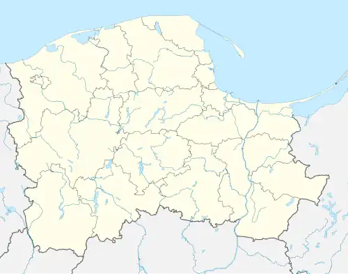 Przekop Wisły is located in Pomeranian Voivodeship