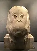 Orangutan bust, Francois Pompon