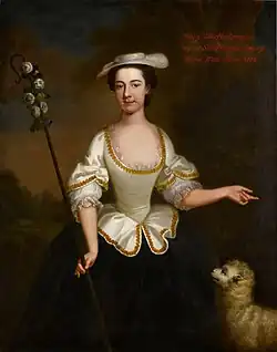 Mary Bartholomew, portrait by Peter van Bleeck
