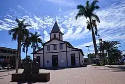 Main square in Aparecida de Goiânia