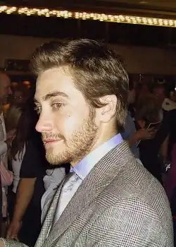 Gyllenhaal attending the premiere of Proof, 2005