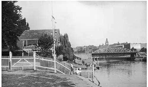 BTW Bydgoszcz boathouse in 1938