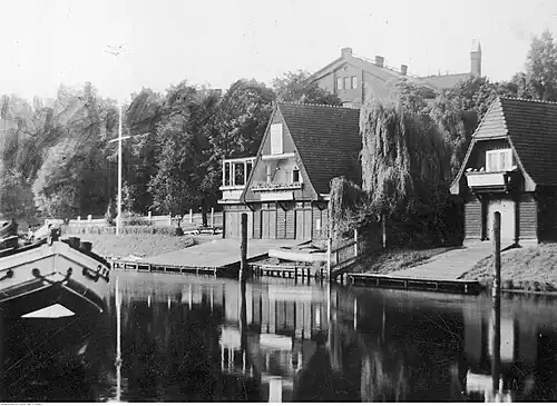 BTW boathouse in the interwar period