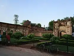 The mosque complex and entrance