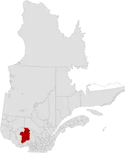 Location of Antoine-Labelle