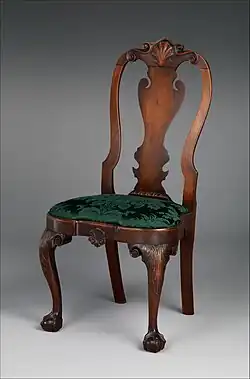 Side chair, American, 1740–60