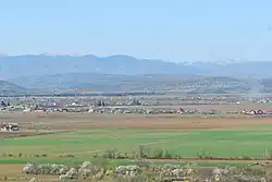 Panoramic view of Satu Nou