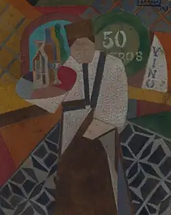 Rafael Barradas, Camarero, 1918