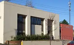 "Raheny GAA clubhouse with cafe and practice yard (playing fields are in St Anne's Park)"