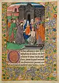 f. 11r Raising of Lazarus