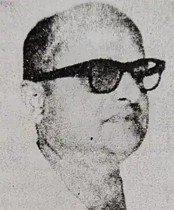 Portrait of a man wearing spectacles
