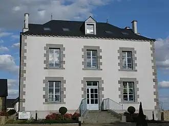 The town hall in Rannée