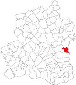 Location in Teleorman County