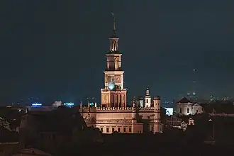 Town Hall, view from the south-west