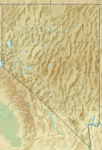 Division Range is located in Nevada