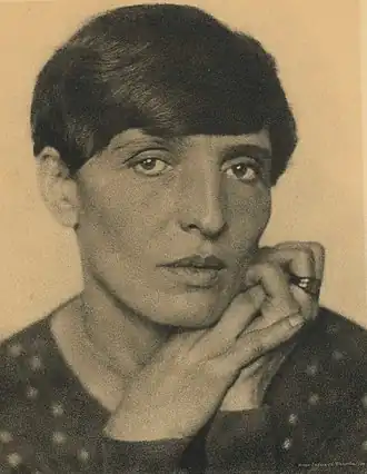 Portrait of German sculptor Renée Sintenis, Dresden, 1930