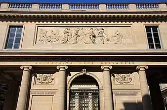 The Paris Cité University (medicine), within the École de Médecine building