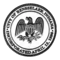 Official seal of Rensselaer, Indiana
