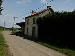 The surviving station building at Rimeux-Gournay.