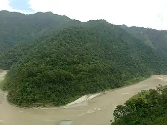 River Teesta is the lifeline of Gangtok