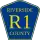 County Road R1 marker