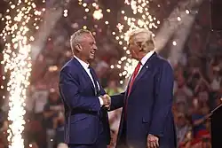 Robert F. Kennedy with Donald Trump