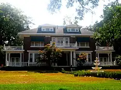 Robinson Place in Shreveport, former home of physician and developer George W. Robinson; later the residence of Douglas and Lucille Lee, owners of Lee Hardware Company