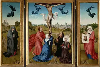 The Crucifixion Triptych, 1440. Kunsthistorisches Museum, Vienna