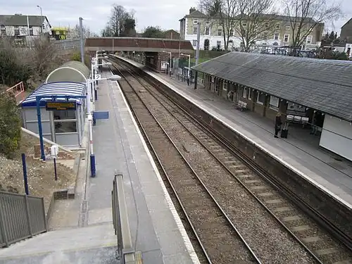 Royston railway station in 2015.