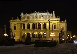 Rudolfinum by night