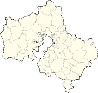 Dmitrov is located in Moscow Oblast