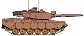 SANDF Olifant Mark one b