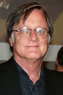 Powers celebrating his 61st birthday in 2013