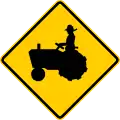 P-10-5 Tractor crossing