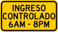 P-3-6 Access-controlled roundabout from 6AM-8PM